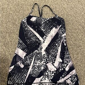lululemon athletica Black and White Tank Top